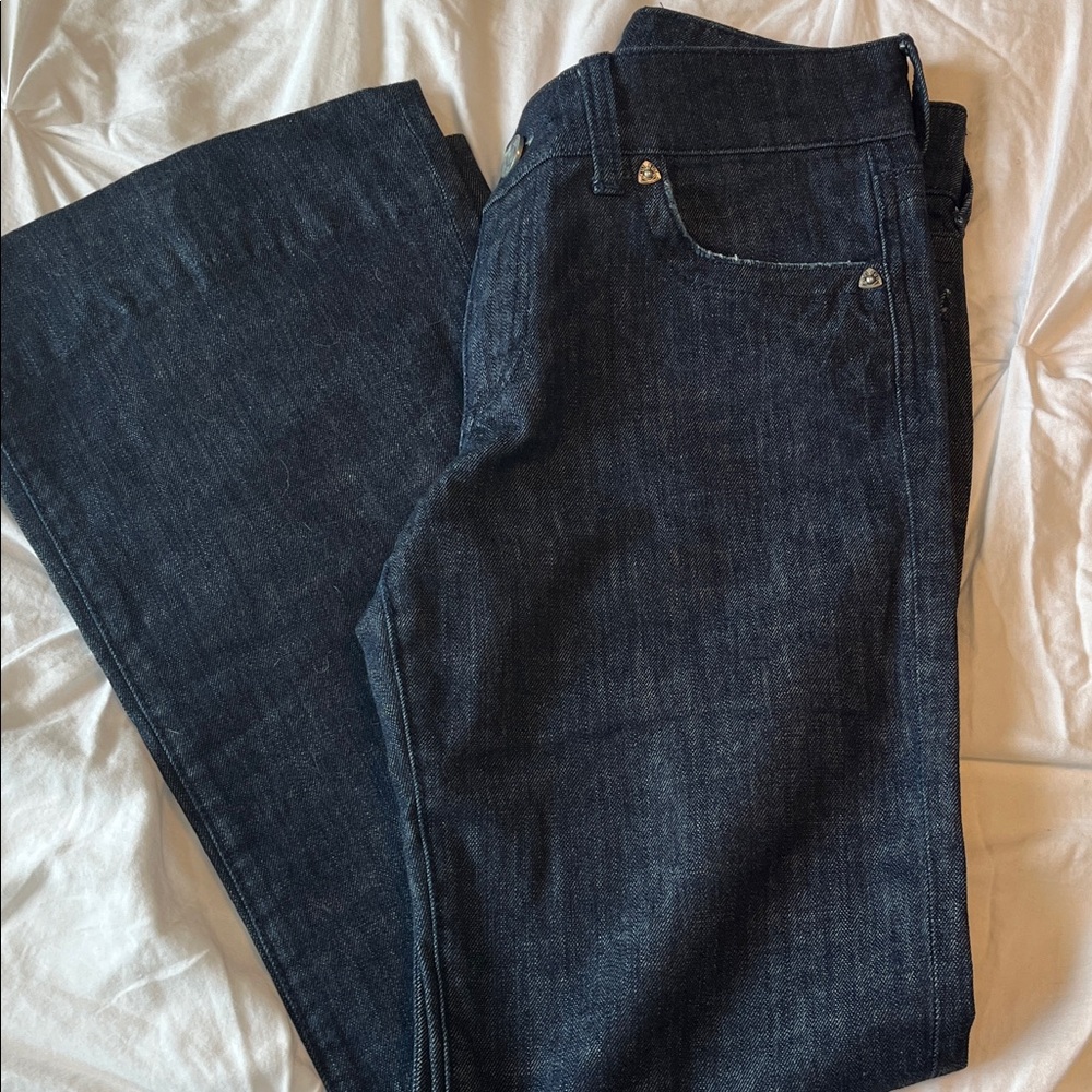 Kut from the Kloth Dark Blue Flare Jeans